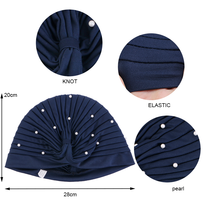 ruffle turban size